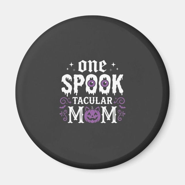 Spitzenmäßiges Halloween-Design für Mütter_1 Magnet (Vorne)