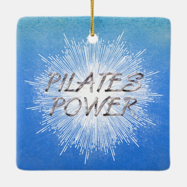 SPITZENPilates Power Keramikornament (Rückseite)