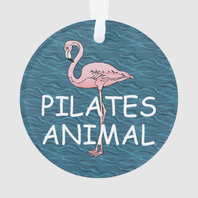 SPITZENPilates Tier Ornament (Rückseite)
