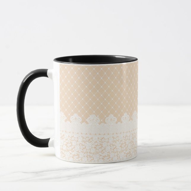 Spitzenrand Tasse (Links)