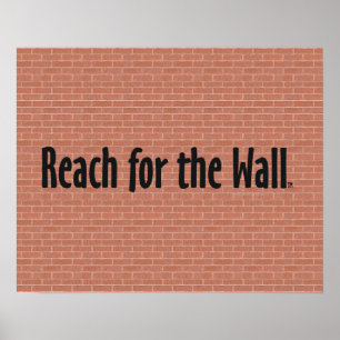 SPITZENreichweite für die Wand Poster