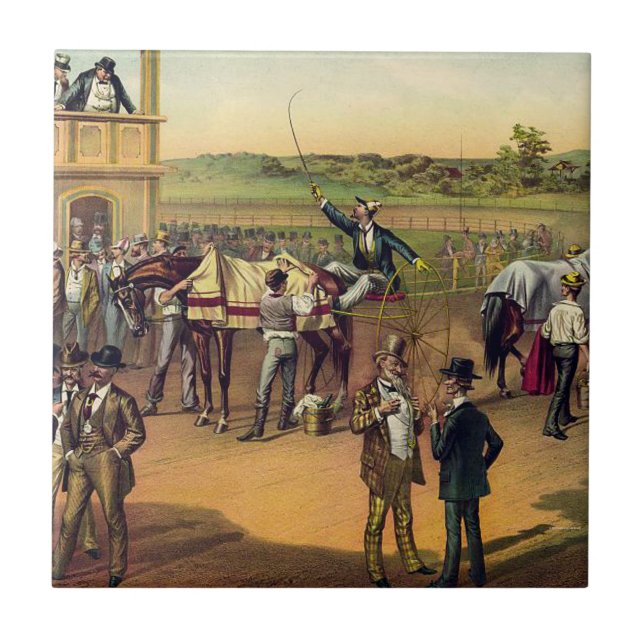 SPITZENrennen-Tag Fliese (Vorderseite)