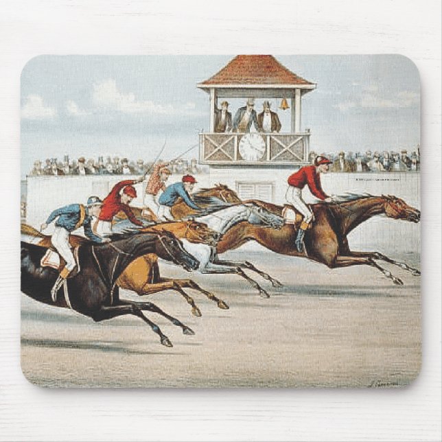 SPITZENrennen zum Sieg Mousepad (Vorne)