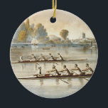 SPITZENrudersport Keramikornament<br><div class="desc">Rudersportbild von den Archiven auf iPad Hüllen,  stationär,  Halsketten,  Verzierungen und anderen Geschenken.  Groß für den Mann oder die Frau die Lieben,  ihren Schädel,  Kanu,  Kajak,  Rowboat oder anderes Wasserhandwerk auf den Fluss für Spaß,  Erholung oder das folgende große Rennen zu nehmen.</div>
