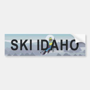 SPITZENski Idaho Autoaufkleber