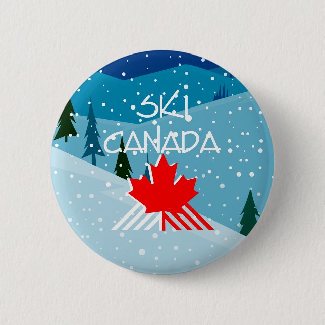 SPITZENski Kanada Button (Vorderseite)