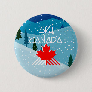 SPITZENski Kanada Button