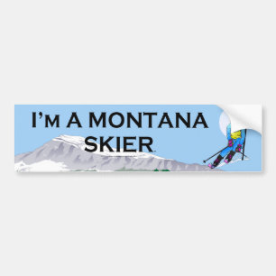 SPITZENski Montana Autoaufkleber