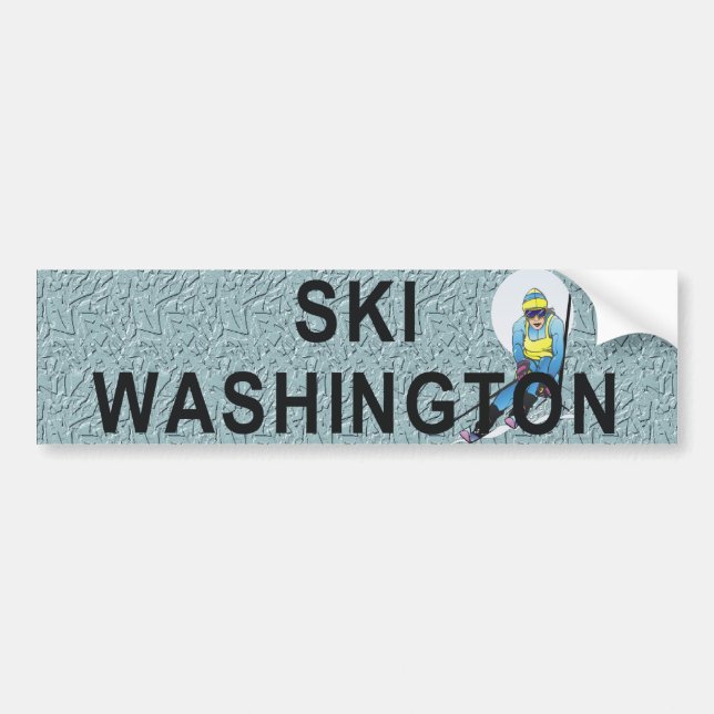 SPITZENski Washington Autoaufkleber (Vorne)