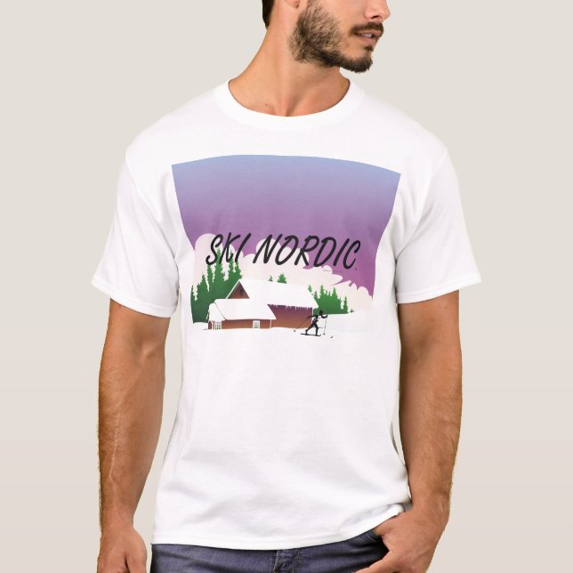 SPITZENskiNordic T-Shirt (Vorderseite)