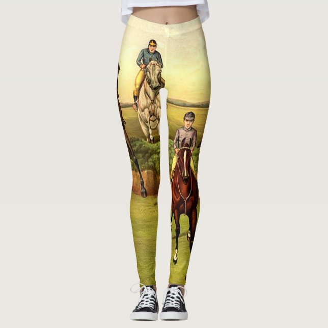 SPITZENsprungs-Rennen Leggings (Vorderseite)