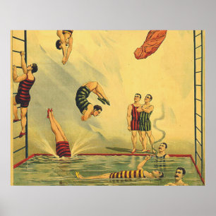 SPITZENtauchalte Schule Poster