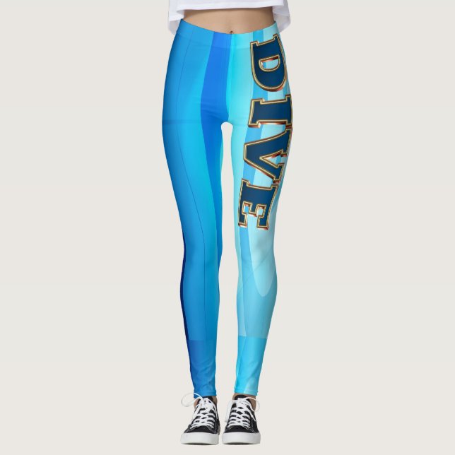 SPITZENtauchen Leggings (Vorderseite)