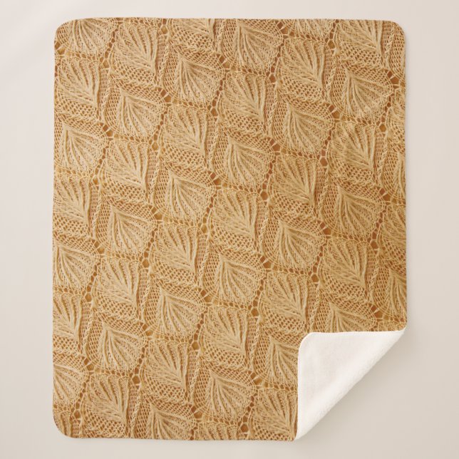 Spitzentextilien Sherpadecke (Vorderseite)