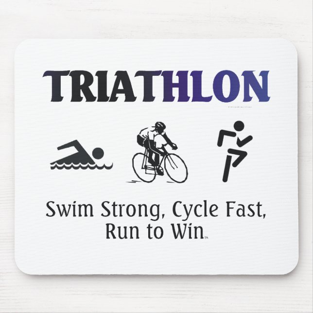 SPITZENTriathlon Mousepad (Vorne)