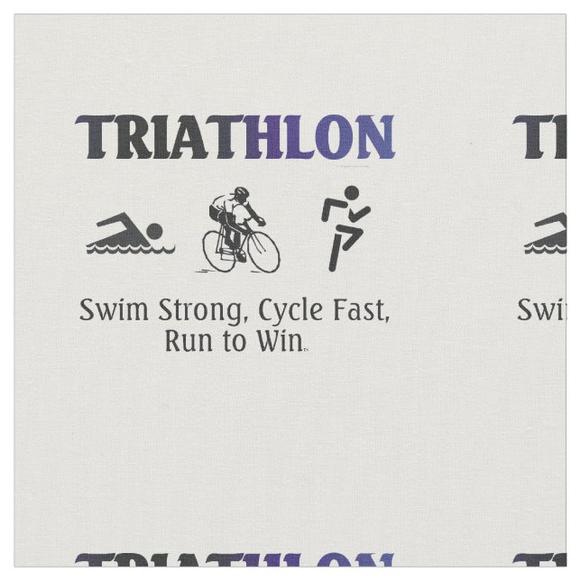 SPITZENTriathlon Stoff (Nahaufnahme)