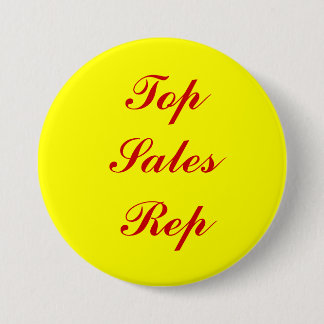 Spitzenverkaufs-Repräsentanten-Knopf Button