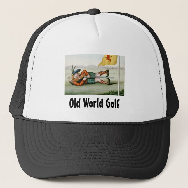 SPITZENWelts-Golf Truckerkappe (Vorderseite)