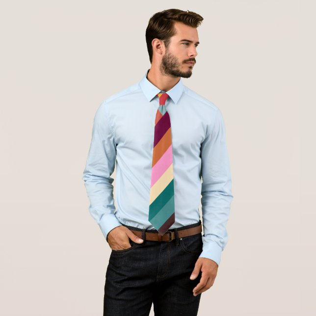 Spitzenwerte der 70er Jahre Krawatte (Beispiel)