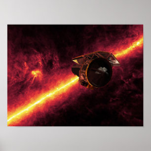Spitzer gegen Infrarotstrahler gesehen 2 Poster