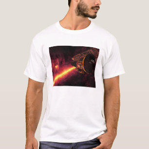 Spitzer gesehen gegen den Infrarothimmel T-Shirt
