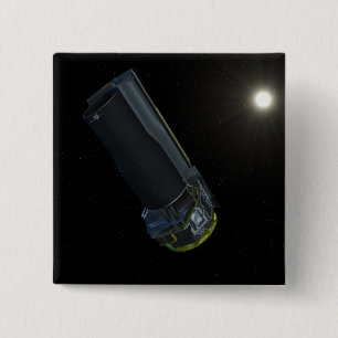 Spitzer gesehen im sichtbaren Licht Button