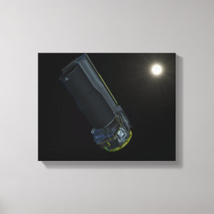 Spitzer gesehen im sichtbaren Licht Leinwanddruck