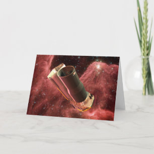 Spitzer Space Telescope Jubiläum Karte