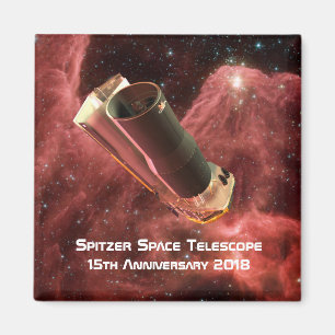 Spitzer Space Telescope Jubiläum Magnet