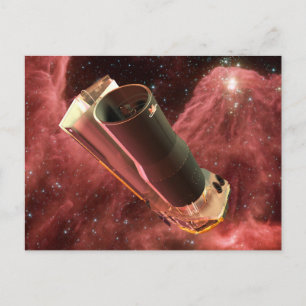 Spitzer Space Telescope Jubiläum Postkarte