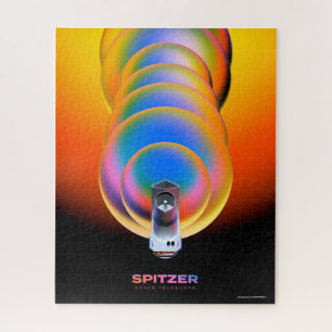 Spitzer Space Telescope Poster.