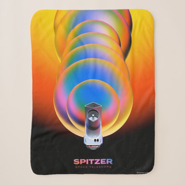 Spitzer Space Telescope Poster. Sherpadecke (Vorderseite)