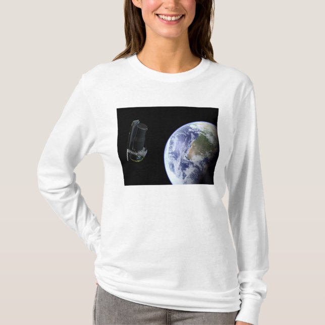 Spitzer startet kurz nach dem Start die Erde T-Shirt (Vorderseite)