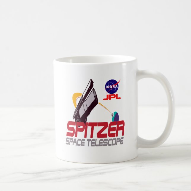 Spitzer Weltraumteleskop Kaffeetasse (Rechts)