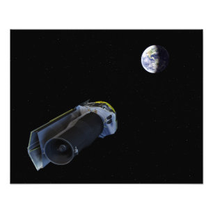 Spitzer zeigt seine Hochgewinn Antenne Fotodruck