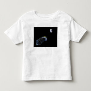 Spitzer zeigt seine Hochgewinn Antenne Kleinkind T-shirt