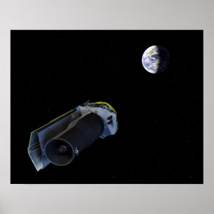 Spitzer zeigt seine Hochgewinn Antenne Poster