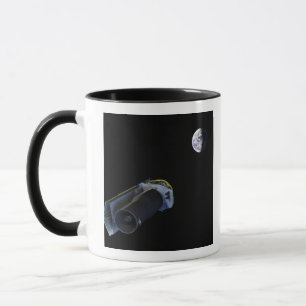 Spitzer zeigt seine Hochgewinn Antenne Tasse