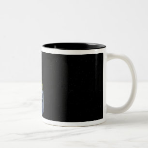Spitzer zeigt seine Hochgewinn Antenne Zweifarbige Tasse