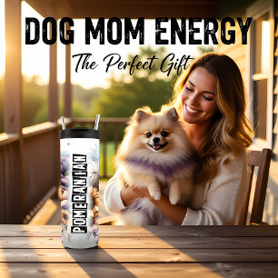 Spitzes floraler Traum Thermosbecher