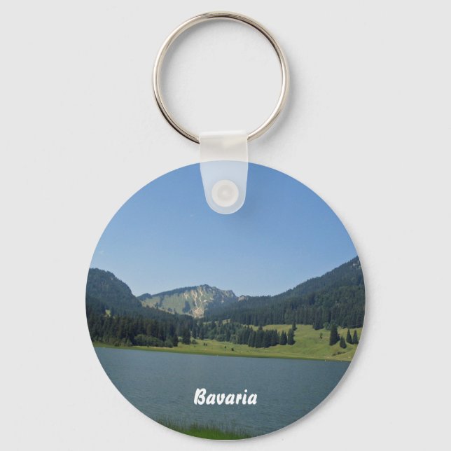 Spitzingsee, Bayern Schlüsselanhänger (Vorderseite)