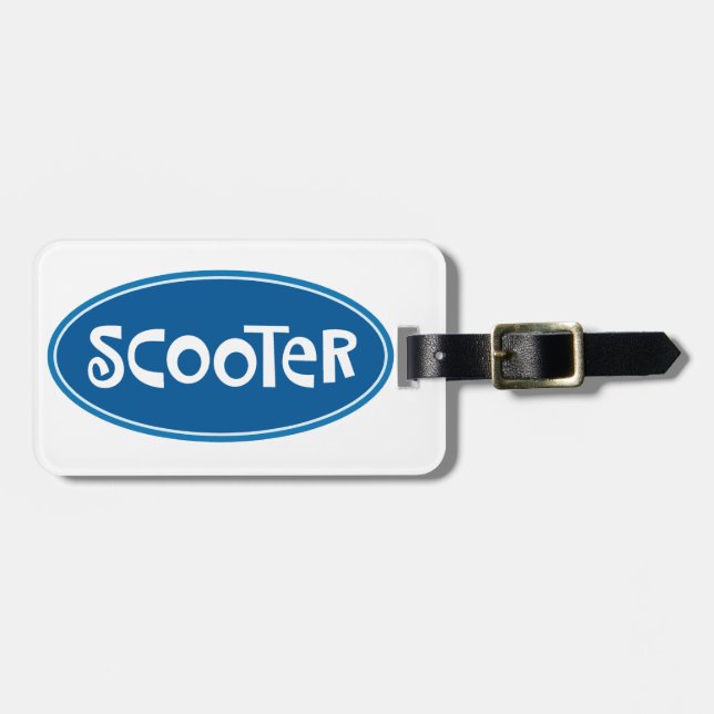 Spitzname-Roller Gepäckanhänger (Vorderseite horizontal)