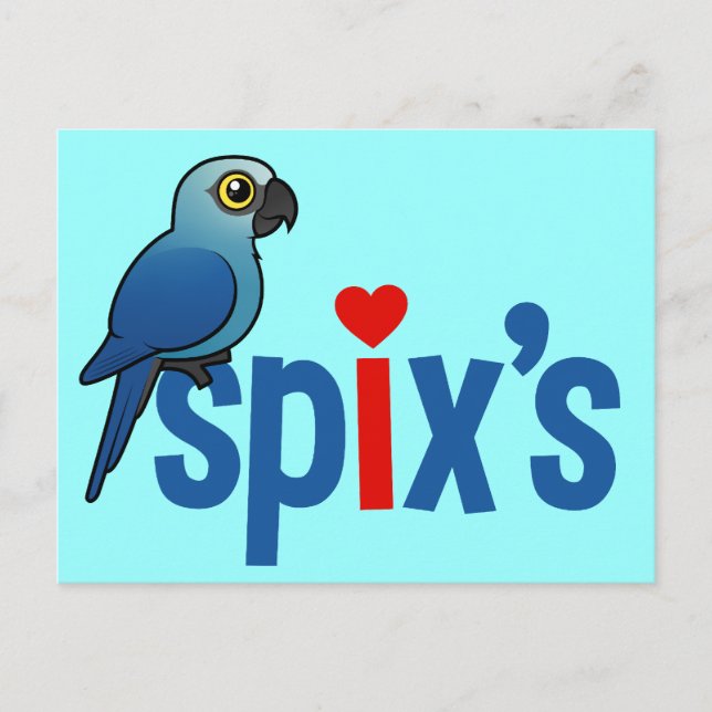 Spix-Liebe Postkarte (Vorderseite)