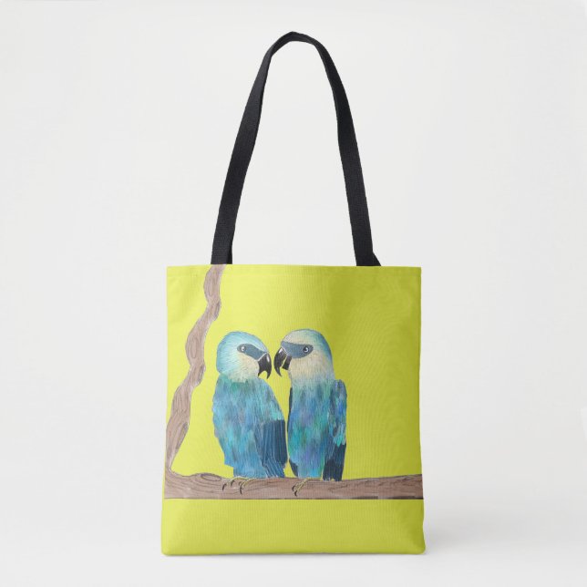 Spix's Macaws auf einem Tote Bag Tasche (Vorderseite)