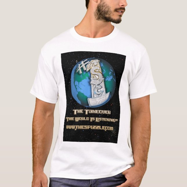 Spizzle Weltübernahme-T - Shirt (Vorderseite)