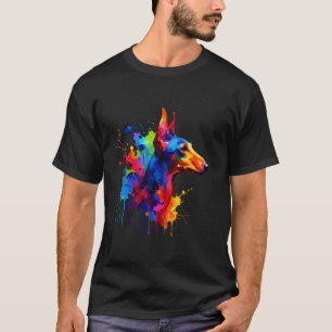 Splash Art Pharaoh Hound T-Shirt