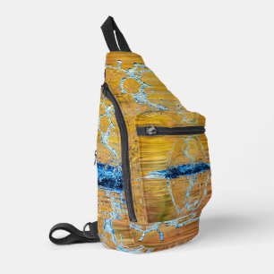 Splash auf einen Fall Abend Crossbody Bag