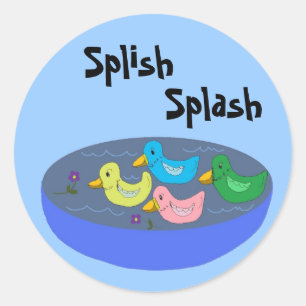 Splash - Aufkleber