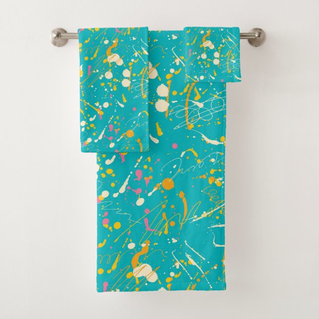 Splash de peinture Abstraite (En situation)