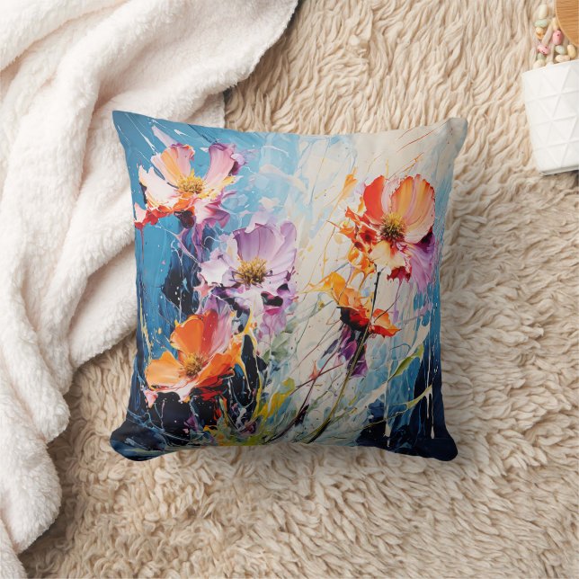 Splash floral art kissen (Decke)